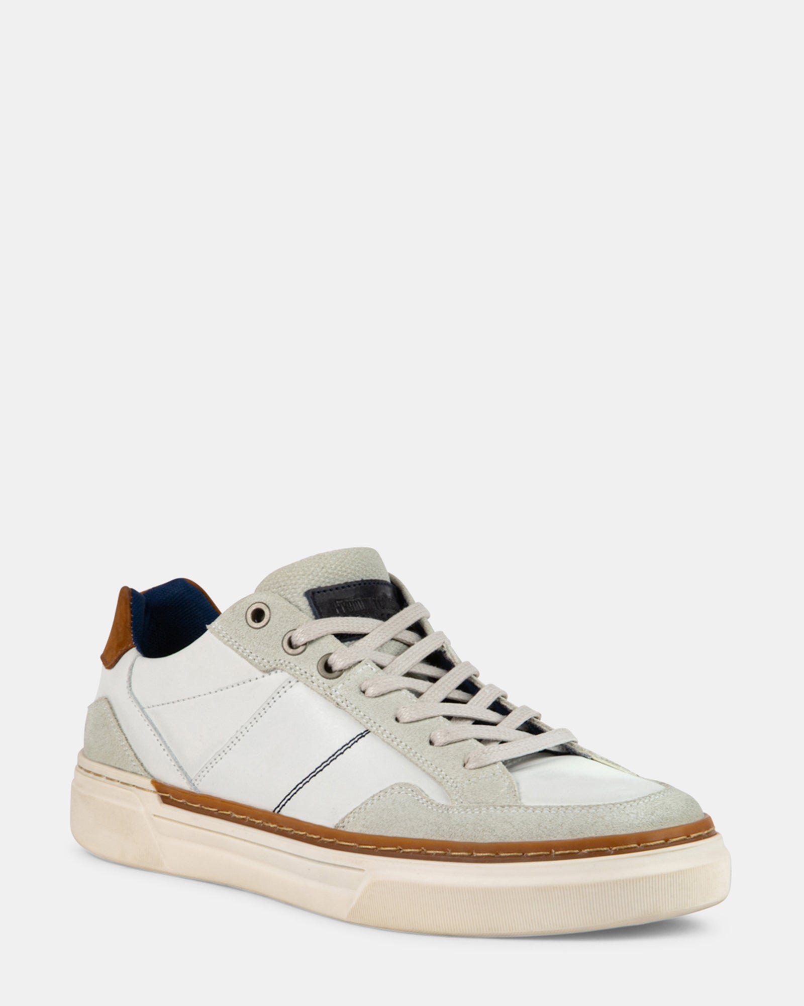 BRYGGS WHITE LEATHER - Men's Shoes - Steve Madden Canada