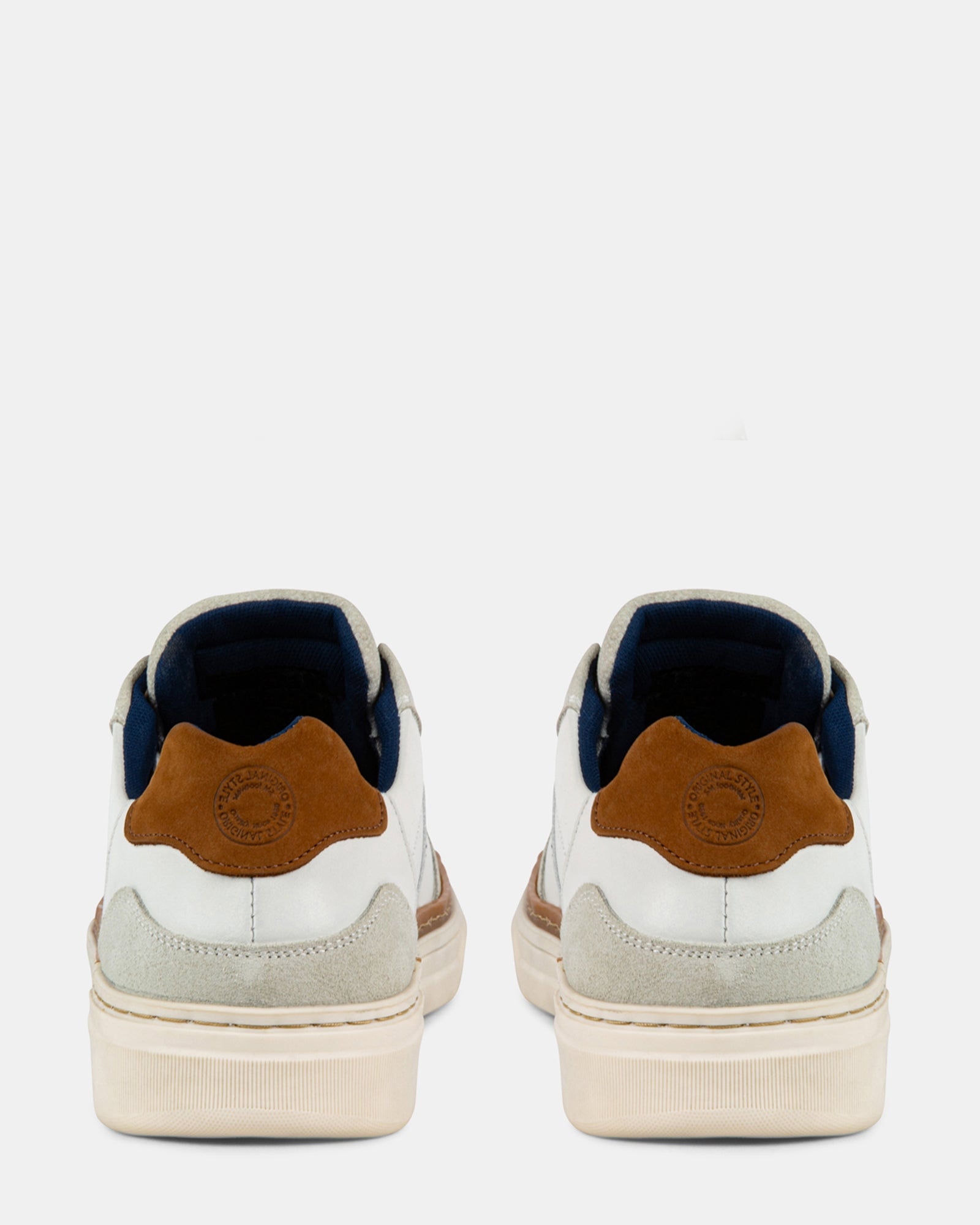 BRYGGS WHITE LEATHER - Men's Shoes - Steve Madden Canada