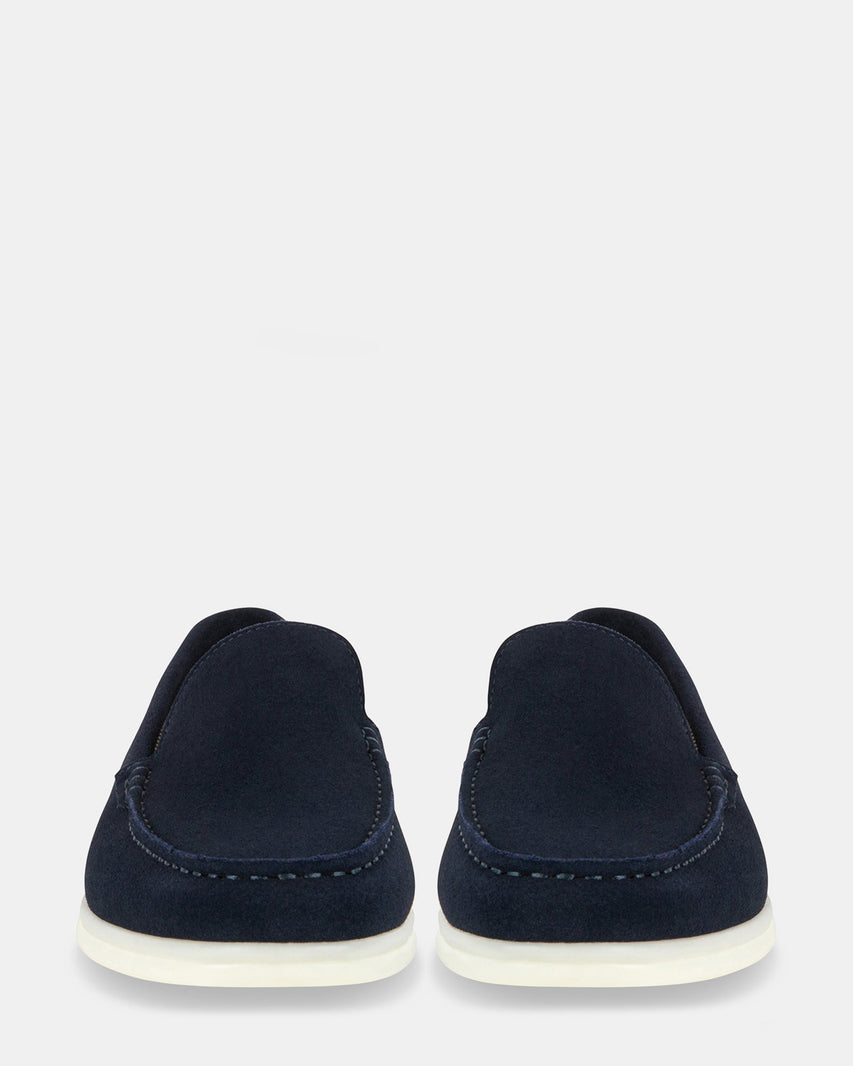 CALIBERR NAVY SUEDE - Men's Shoes - Steve Madden Canada