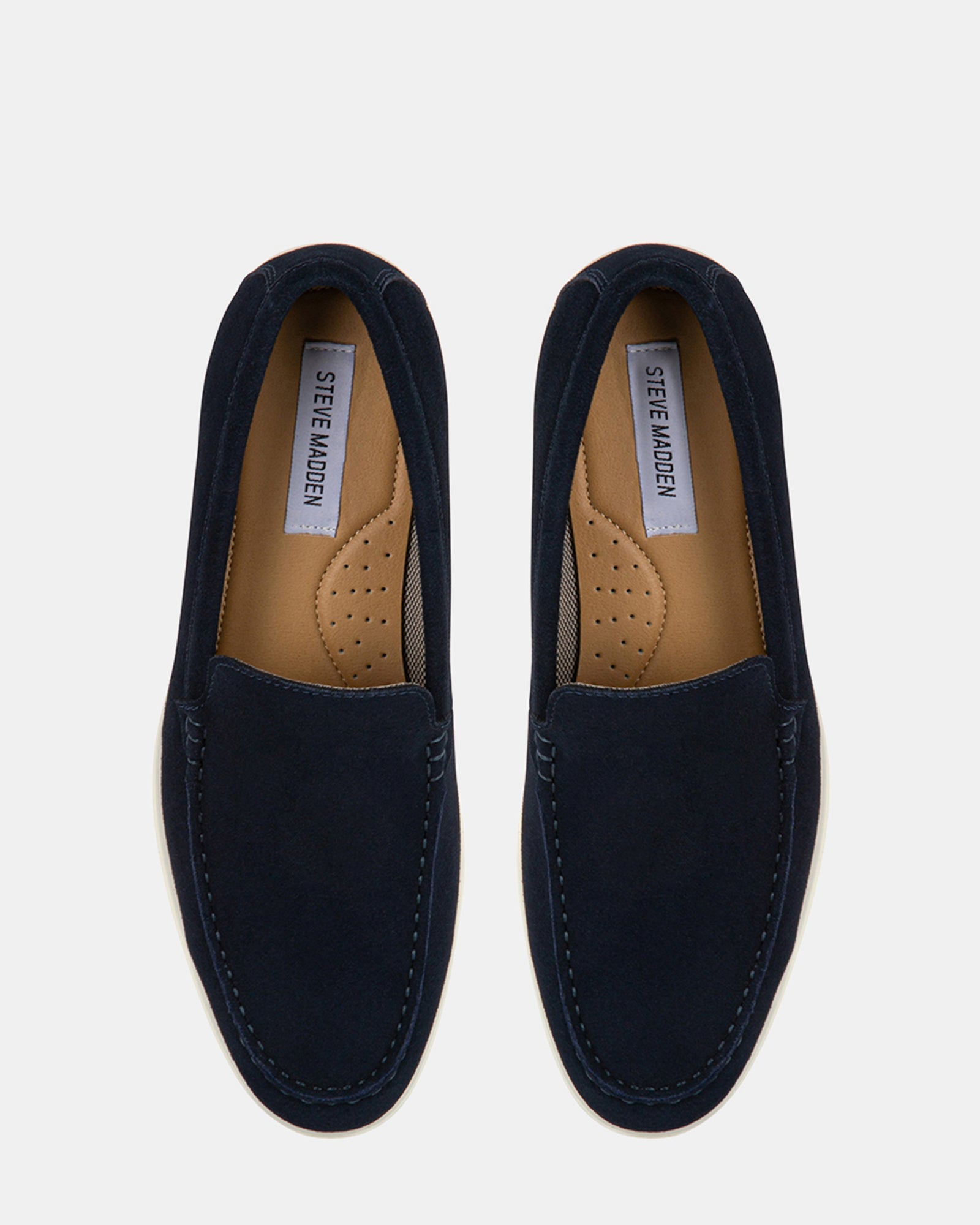 CALIBERR NAVY SUEDE - Men's Shoes - Steve Madden Canada