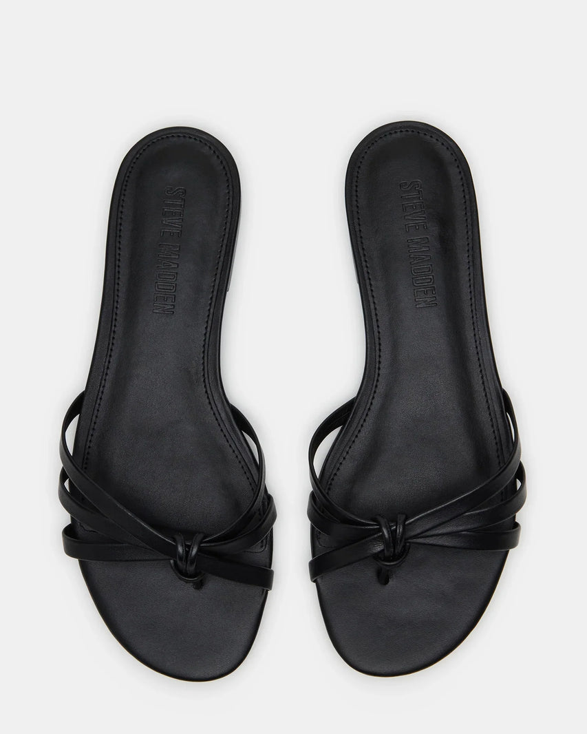 CALISSI BLACK LEATHER - Women's Shoes - Steve Madden Canada