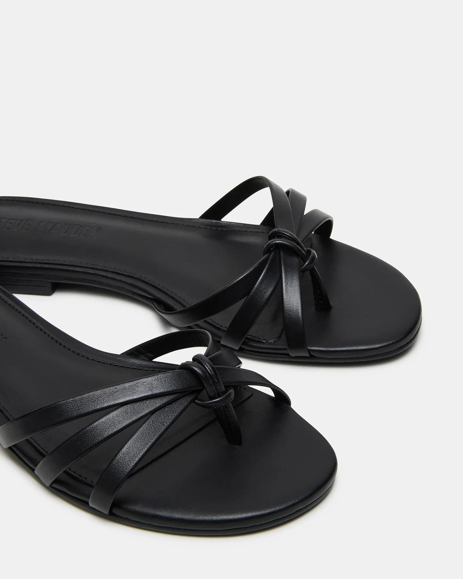 CALISSI BLACK LEATHER - Women's Shoes - Steve Madden Canada