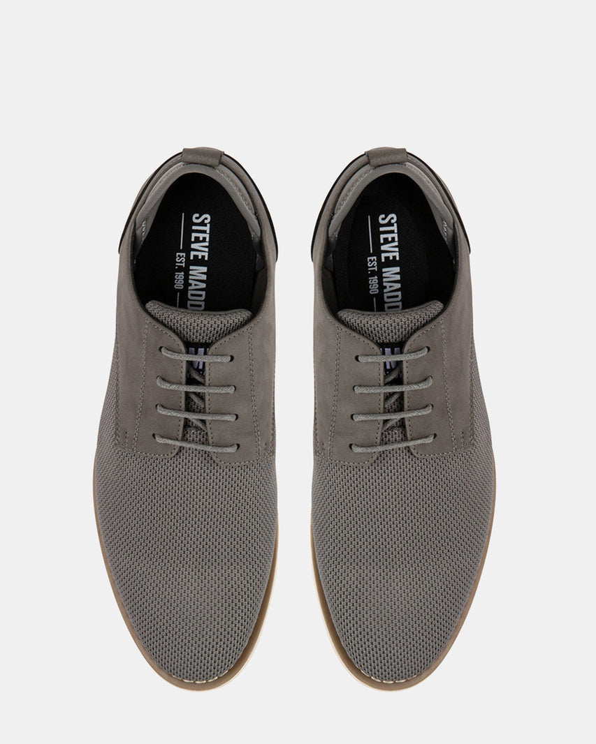 CARTTER GREY FABRIC - Men's Shoes - Steve Madden Canada
