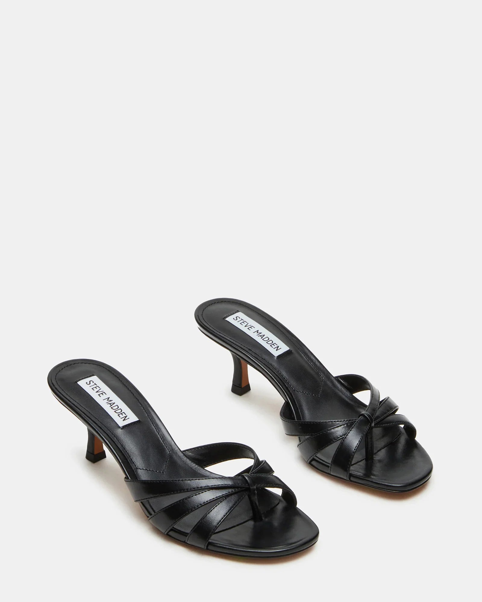 CARY BLACK LEATHER - Women's Shoes - Steve Madden Canada