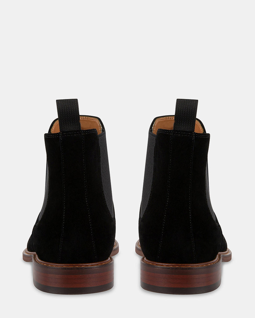 CESARO BLACK SUEDE - Men's Shoes - Steve Madden Canada