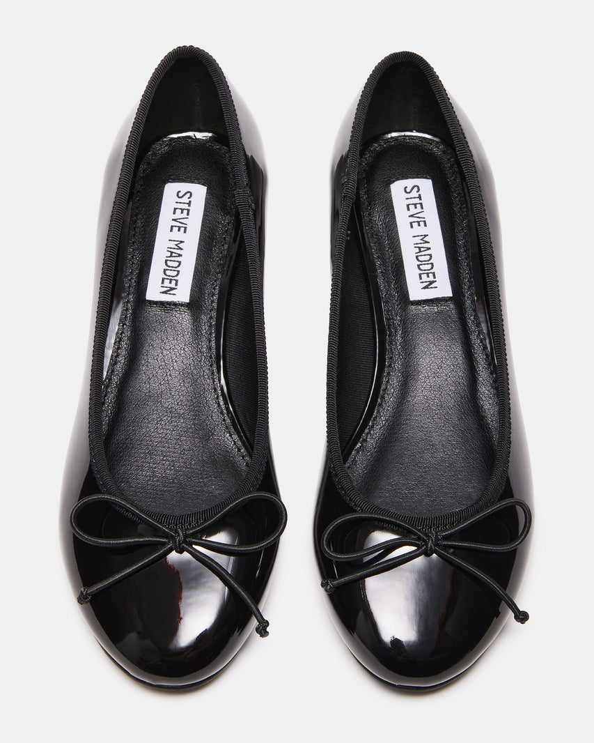 CHERISH BLACK PATENT - Women's Shoes - Steve Madden Canada