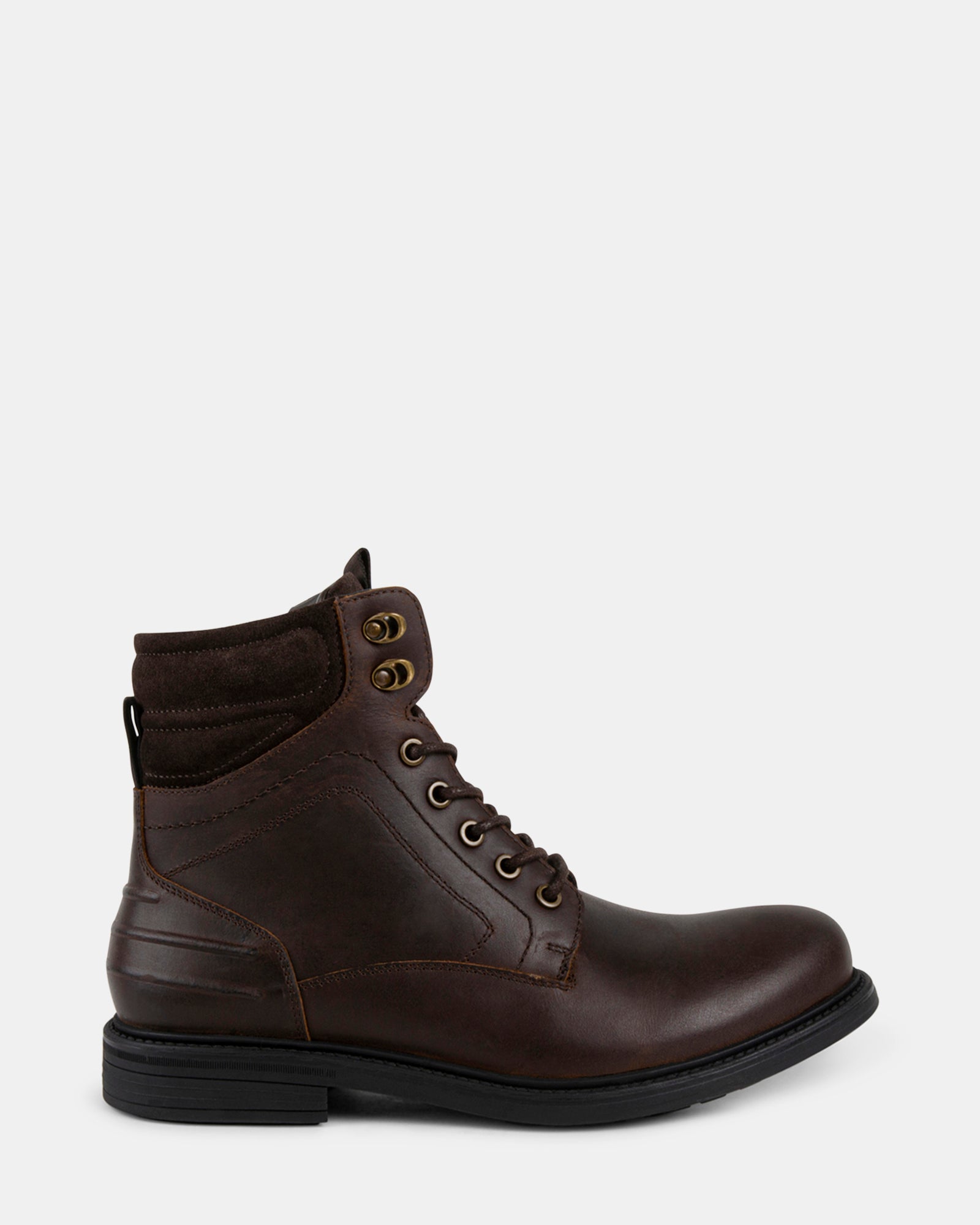 CLOVERRR BROWN LEATHER - Men's Shoes - Steve Madden Canada