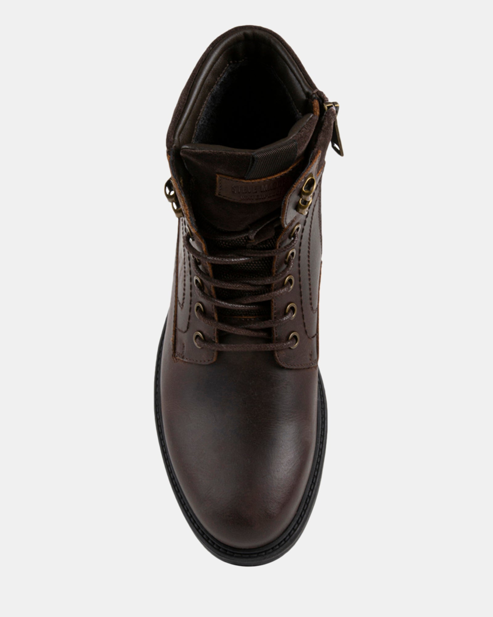 CLOVERRR BROWN LEATHER - Men's Shoes - Steve Madden Canada