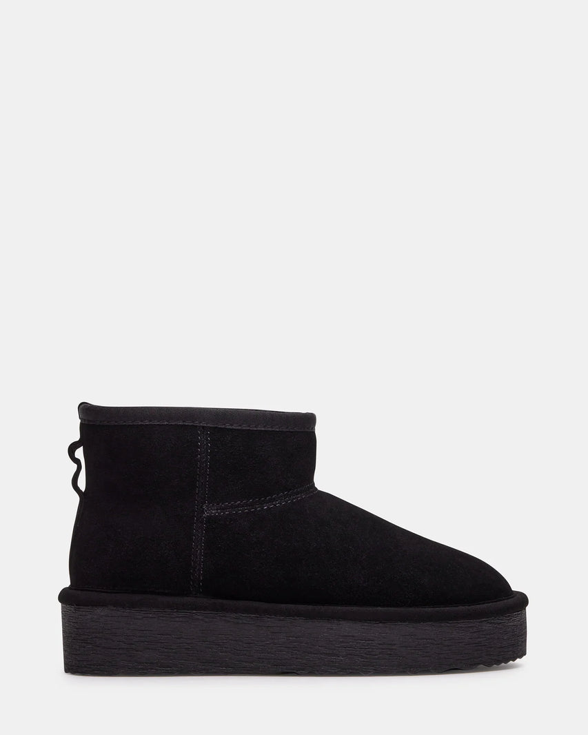 COMFY BLACK SUEDE - Women's Shoes - Steve Madden Canada