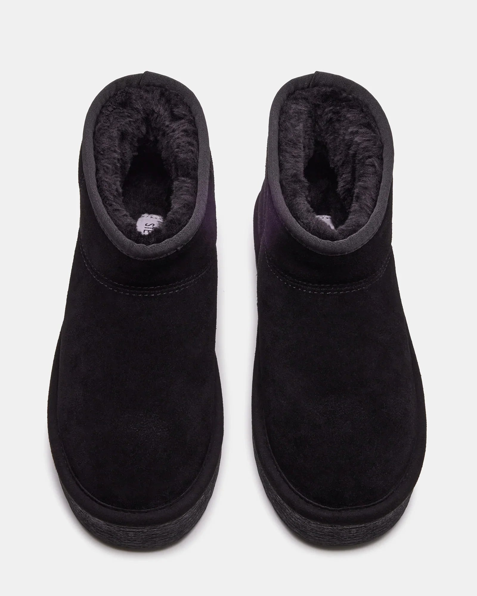 COMFY BLACK SUEDE - Women's Shoes - Steve Madden Canada