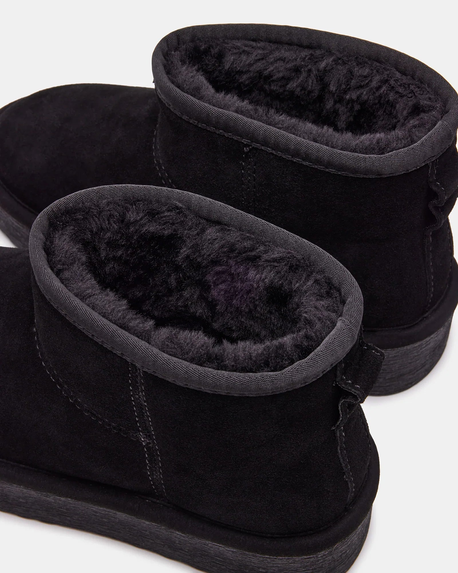 COMFY BLACK SUEDE - Women's Shoes - Steve Madden Canada