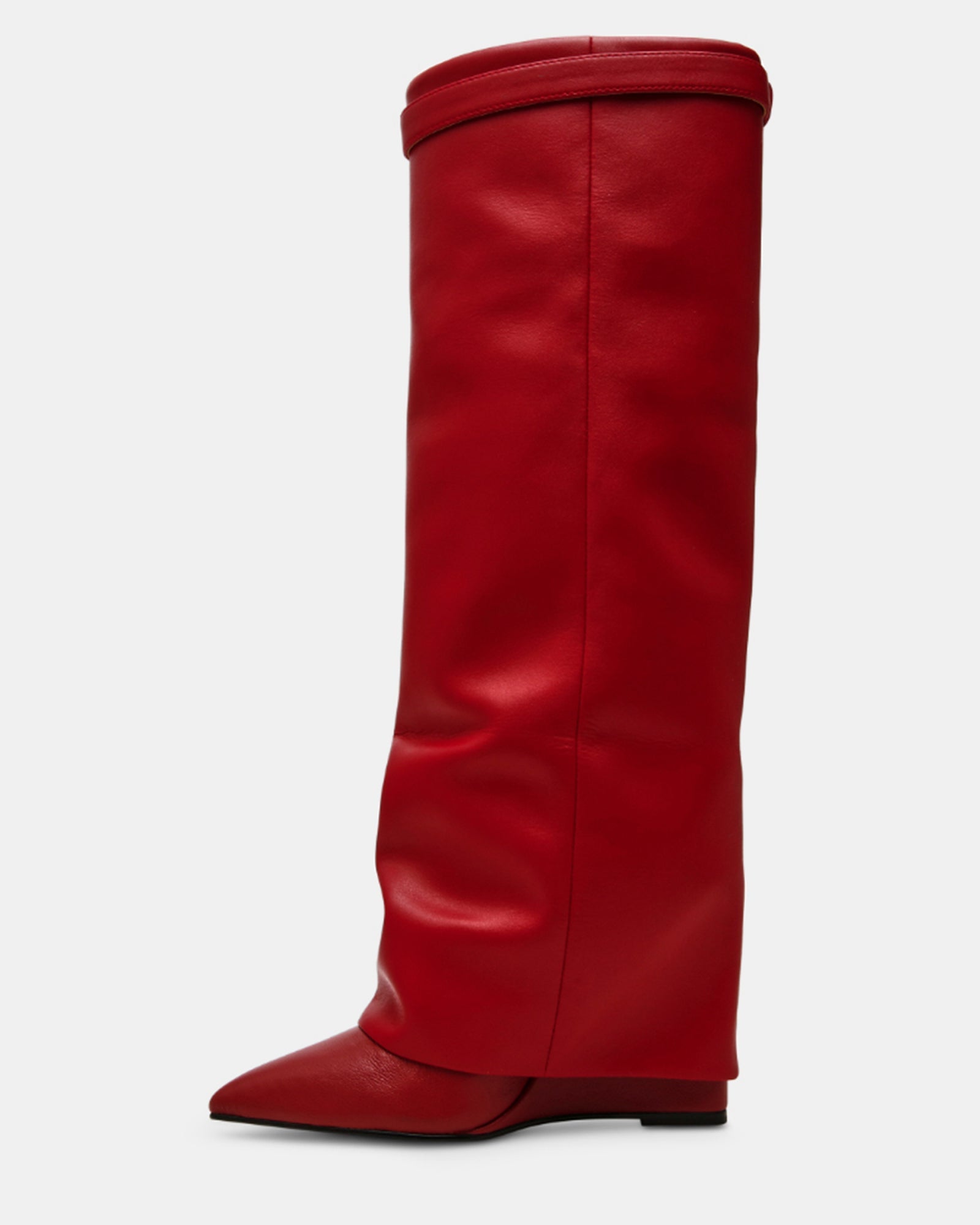 CORENNE RED LEATHER - Women's Shoes - Steve Madden Canada