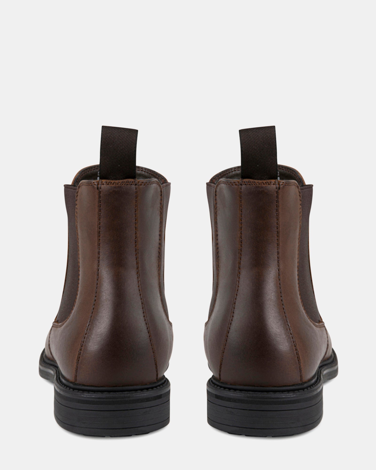 CRIMSON2 BROWN LEATHER - Men's Shoes - Steve Madden Canada
