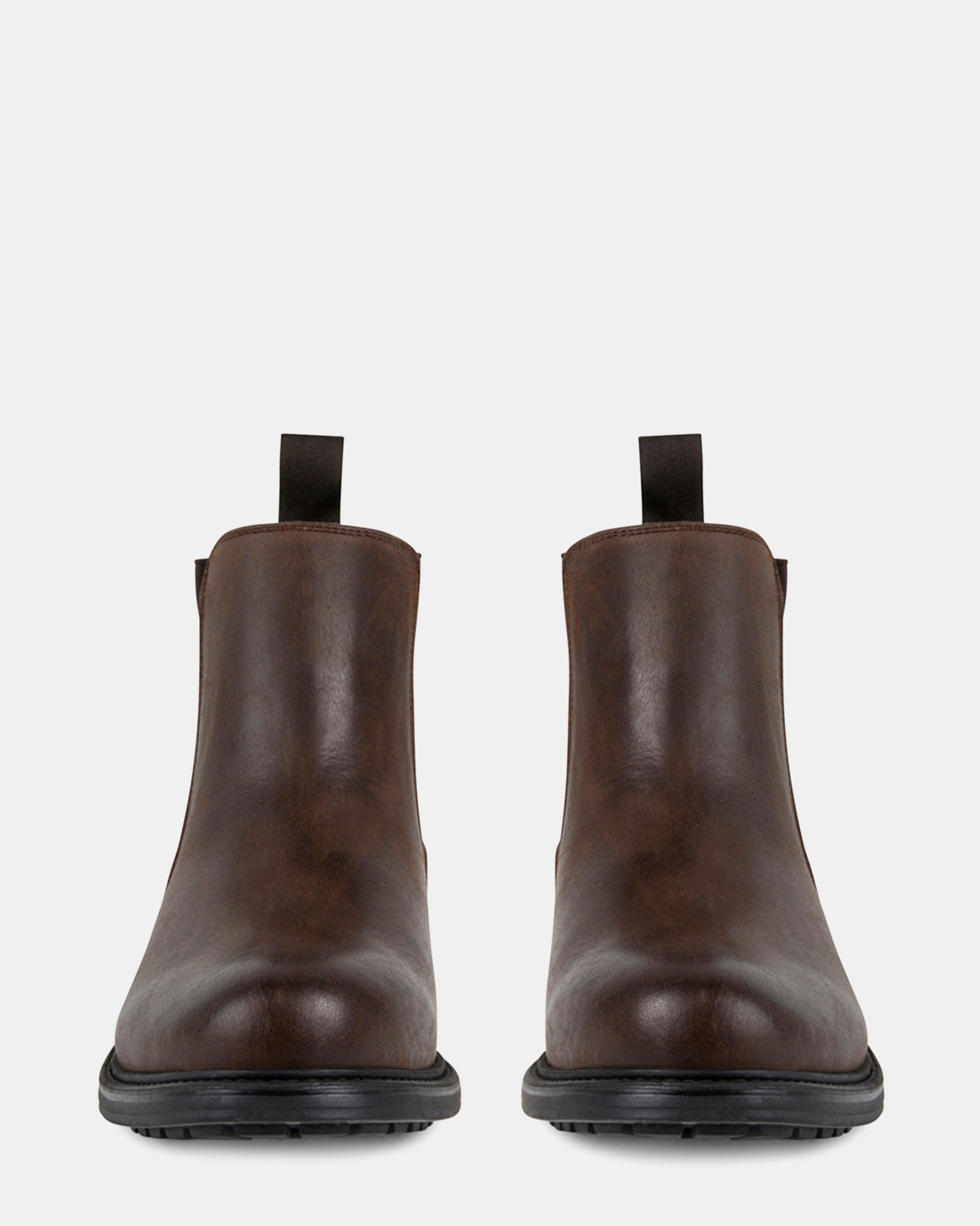 CRIMSON2 BROWN LEATHER - Men's Shoes - Steve Madden Canada
