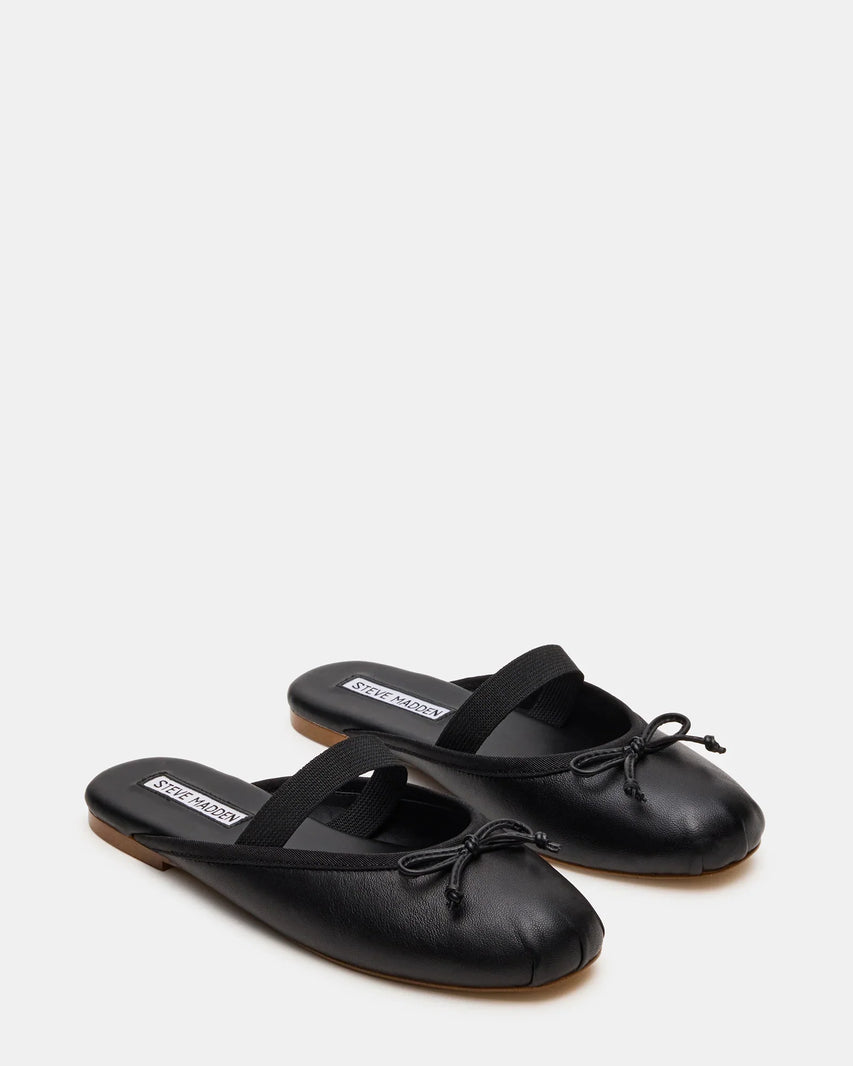 CUTESY BLACK LEATHER - Women's Shoes - Steve Madden Canada