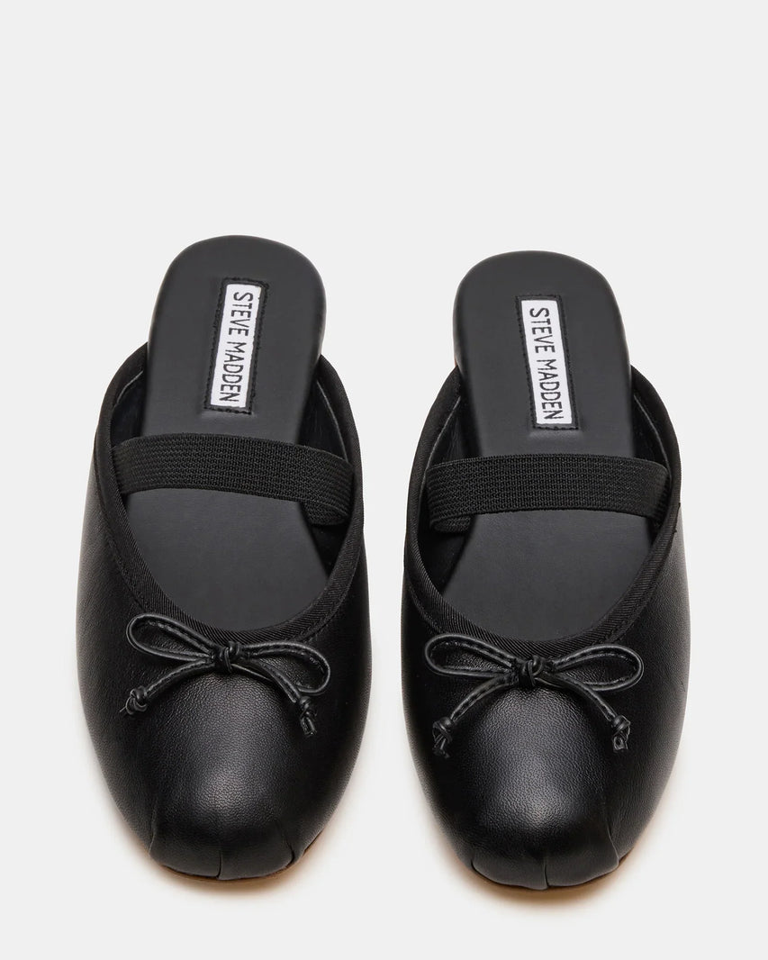CUTESY BLACK LEATHER - Women's Shoes - Steve Madden Canada