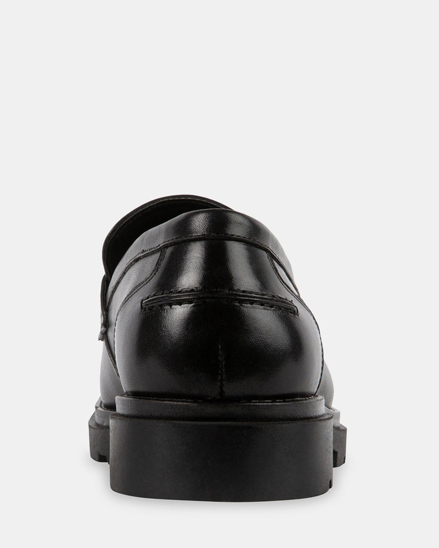 DACKK BLACK LEATHER - Men's Shoes - Steve Madden Canada