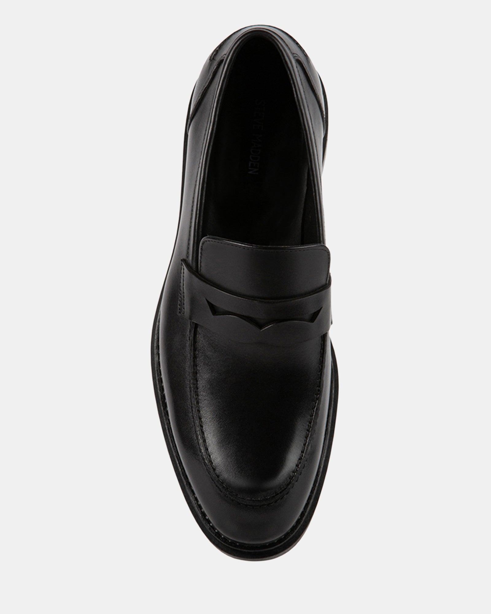 DACKK BLACK LEATHER - Men's Shoes - Steve Madden Canada