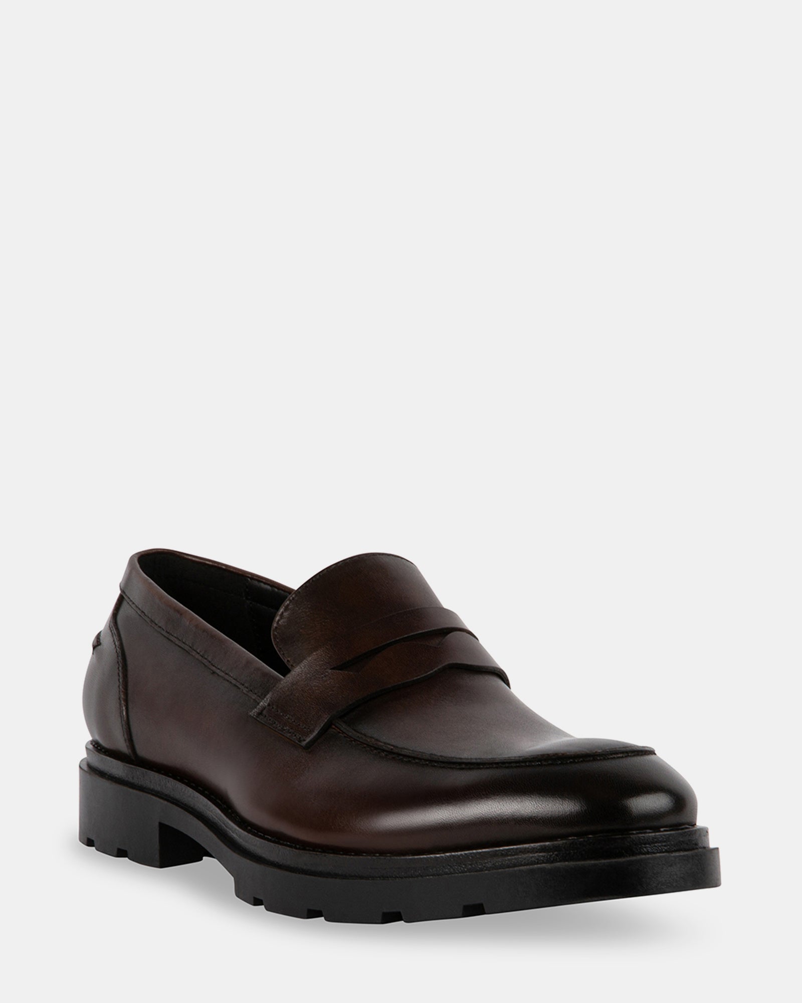 DACKK BROWN LEATHER - Men's Shoes - Steve Madden Canada