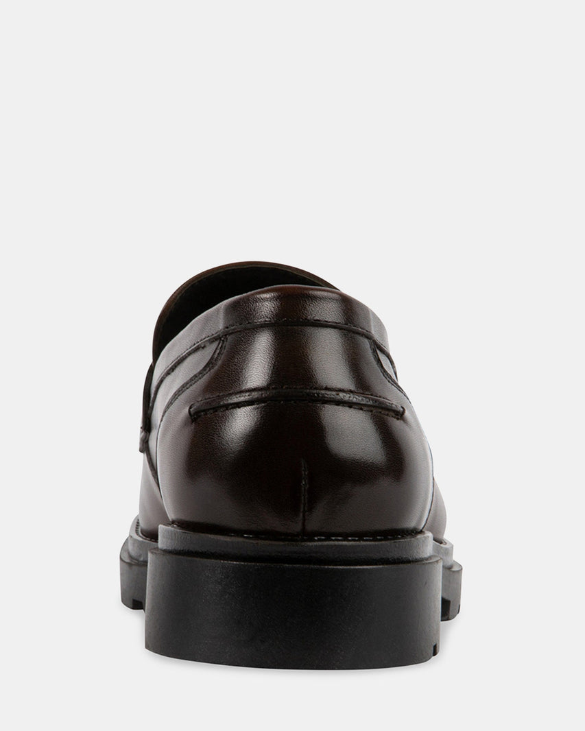 DACKK BROWN LEATHER - Men's Shoes - Steve Madden Canada