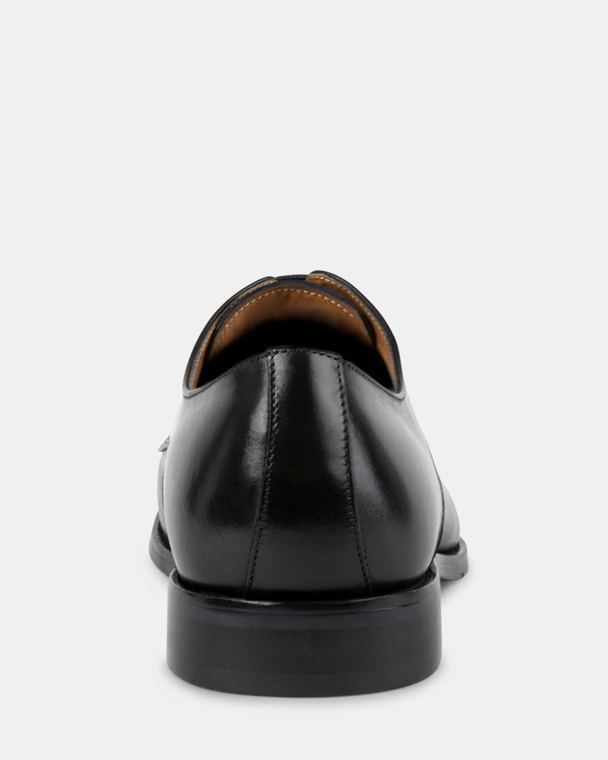 DAEDRIC BLACK LEATHER - Men's Shoes - Steve Madden Canada
