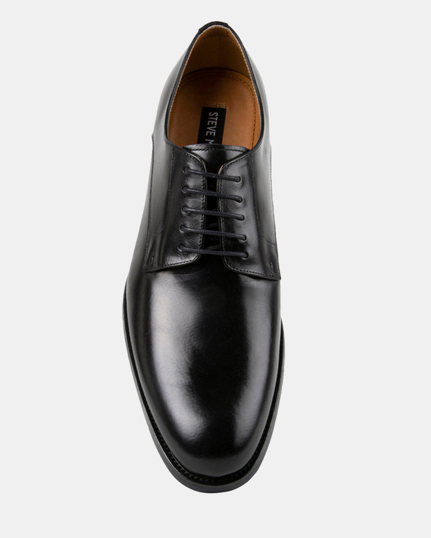 DAEDRIC BLACK LEATHER - Men's Shoes - Steve Madden Canada