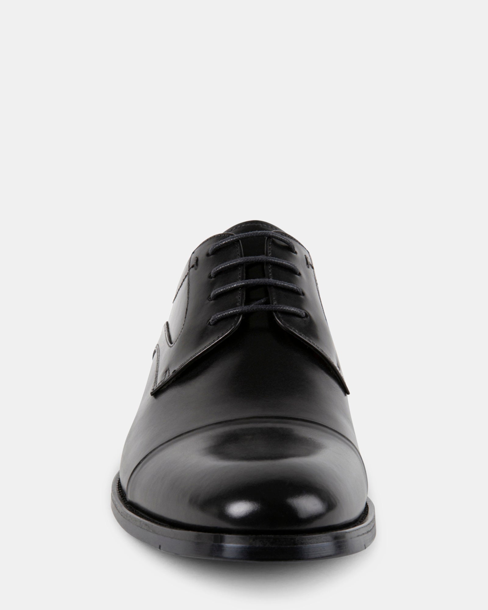 DAEGAN BLACK LEATHER - Men's Shoes - Steve Madden Canada
