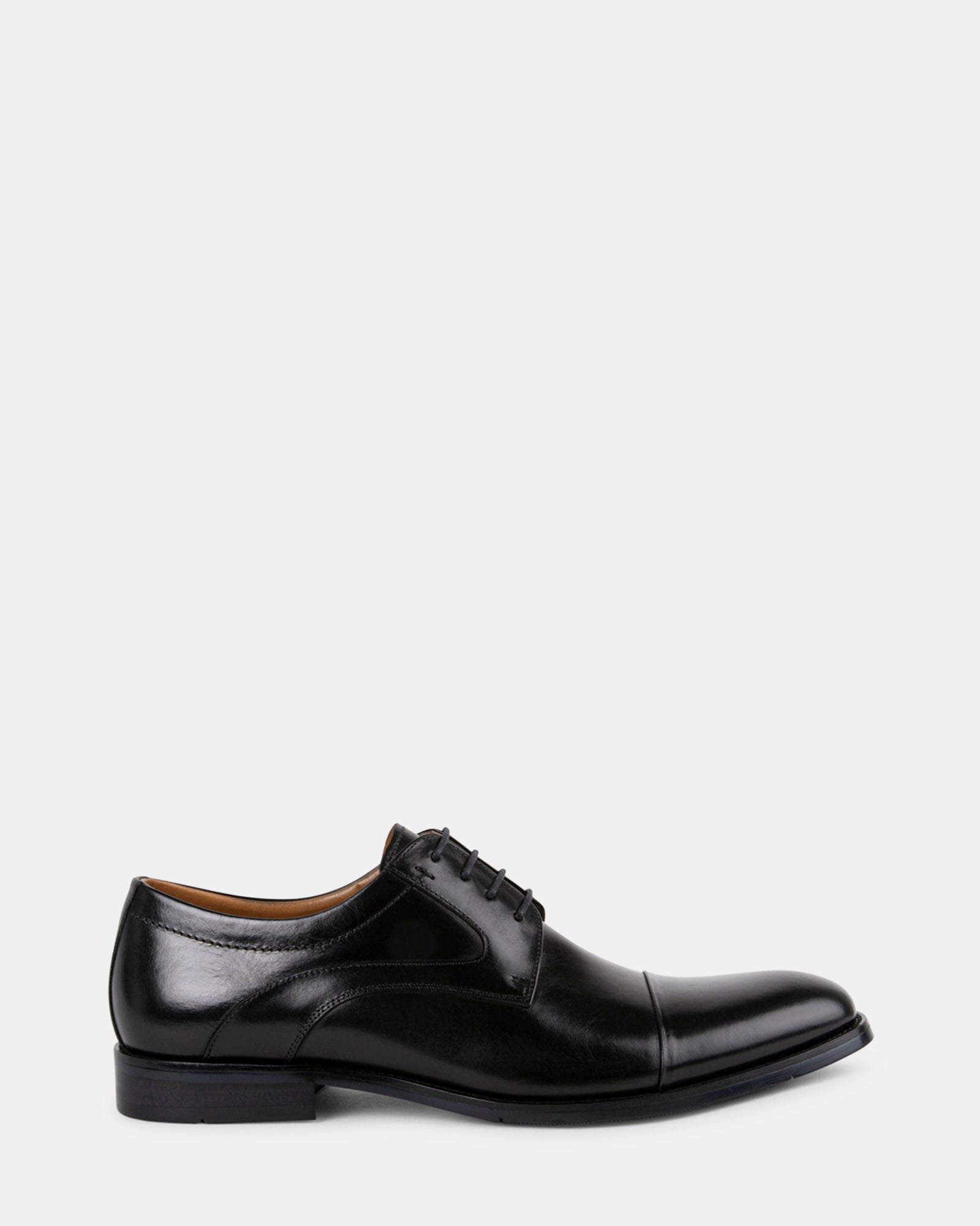 DAEGAN BLACK LEATHER - Men's Shoes - Steve Madden Canada