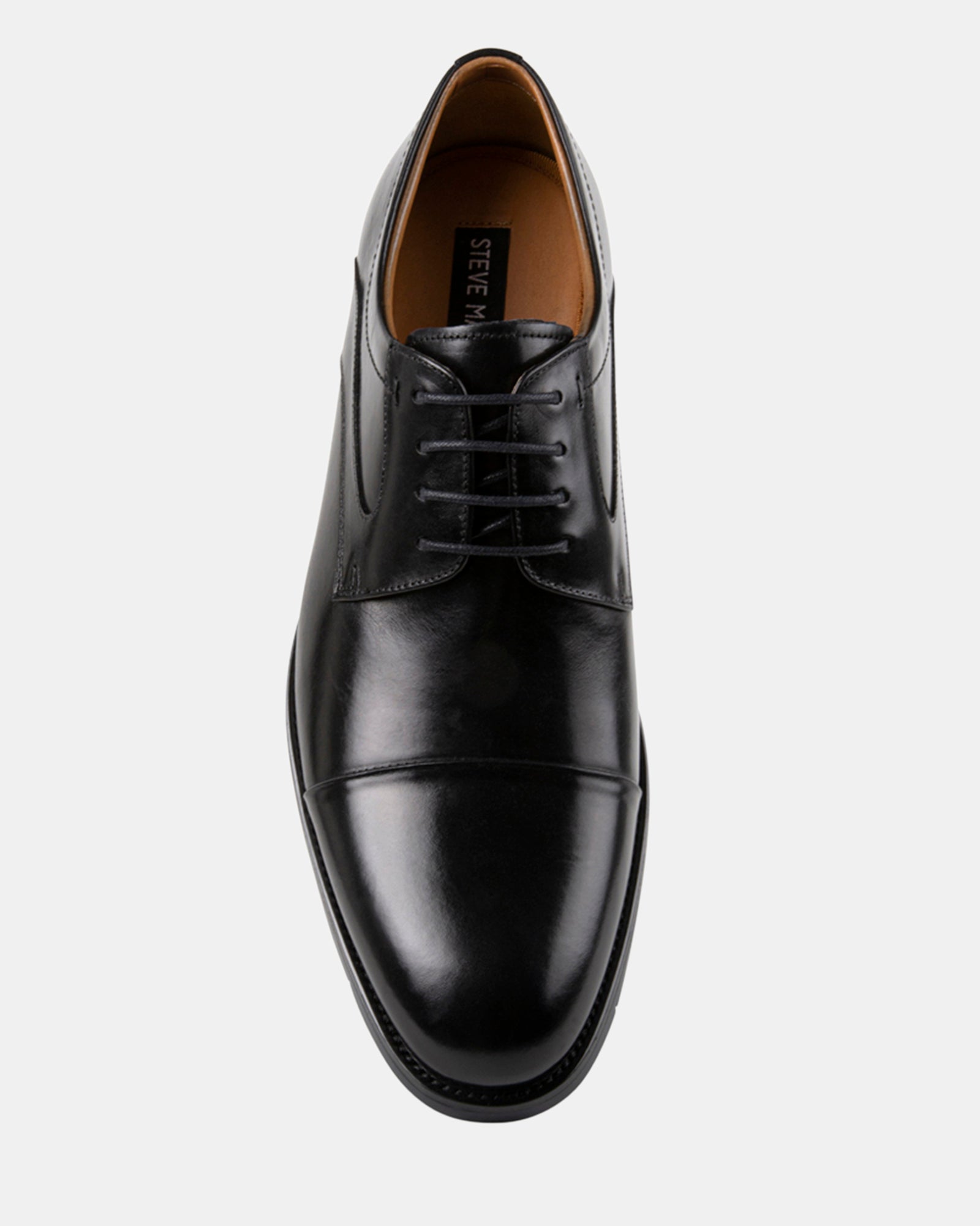 DAEGAN BLACK LEATHER - Men's Shoes - Steve Madden Canada