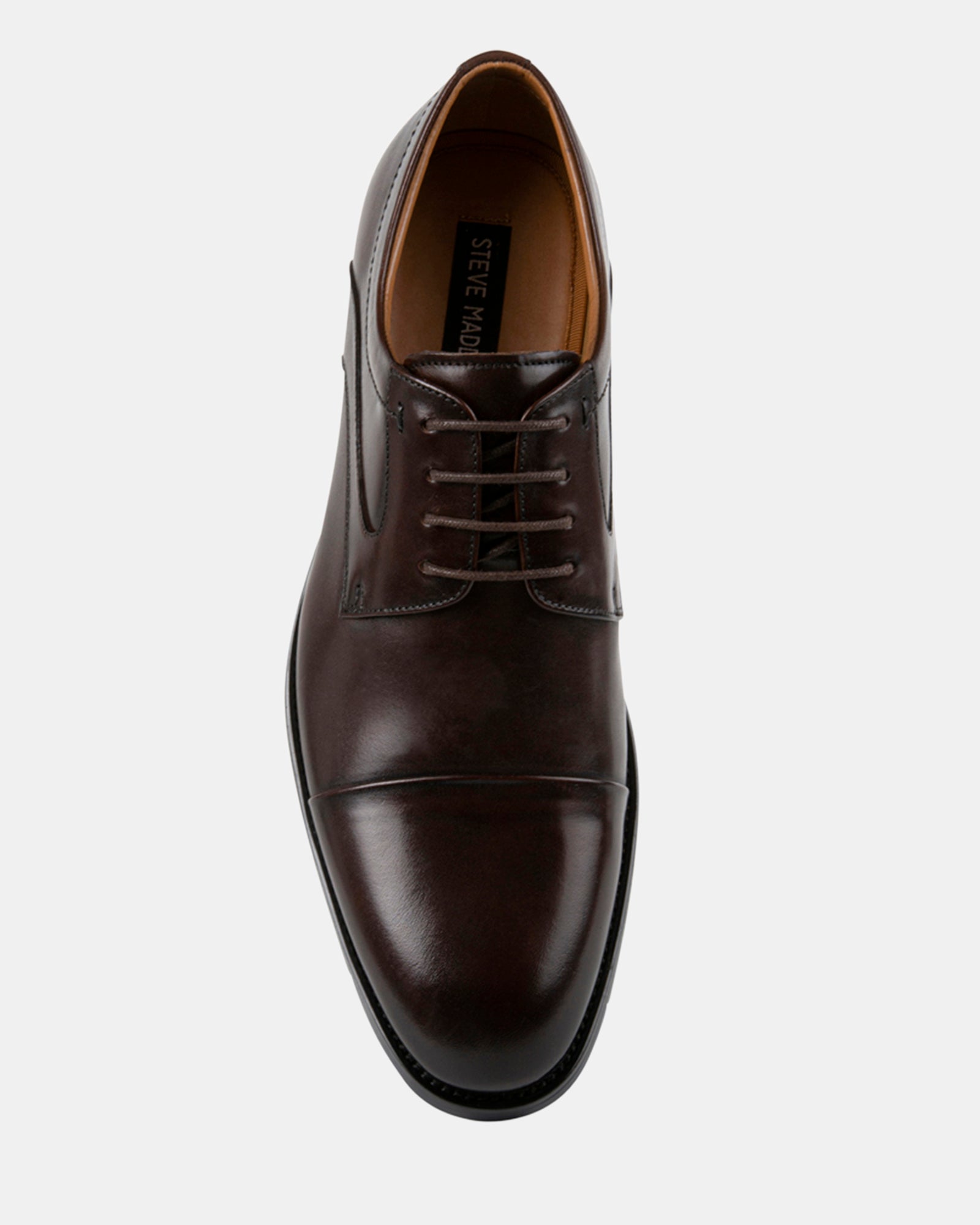 DAEGAN BROWN LEATHER - Men's Shoes - Steve Madden Canada