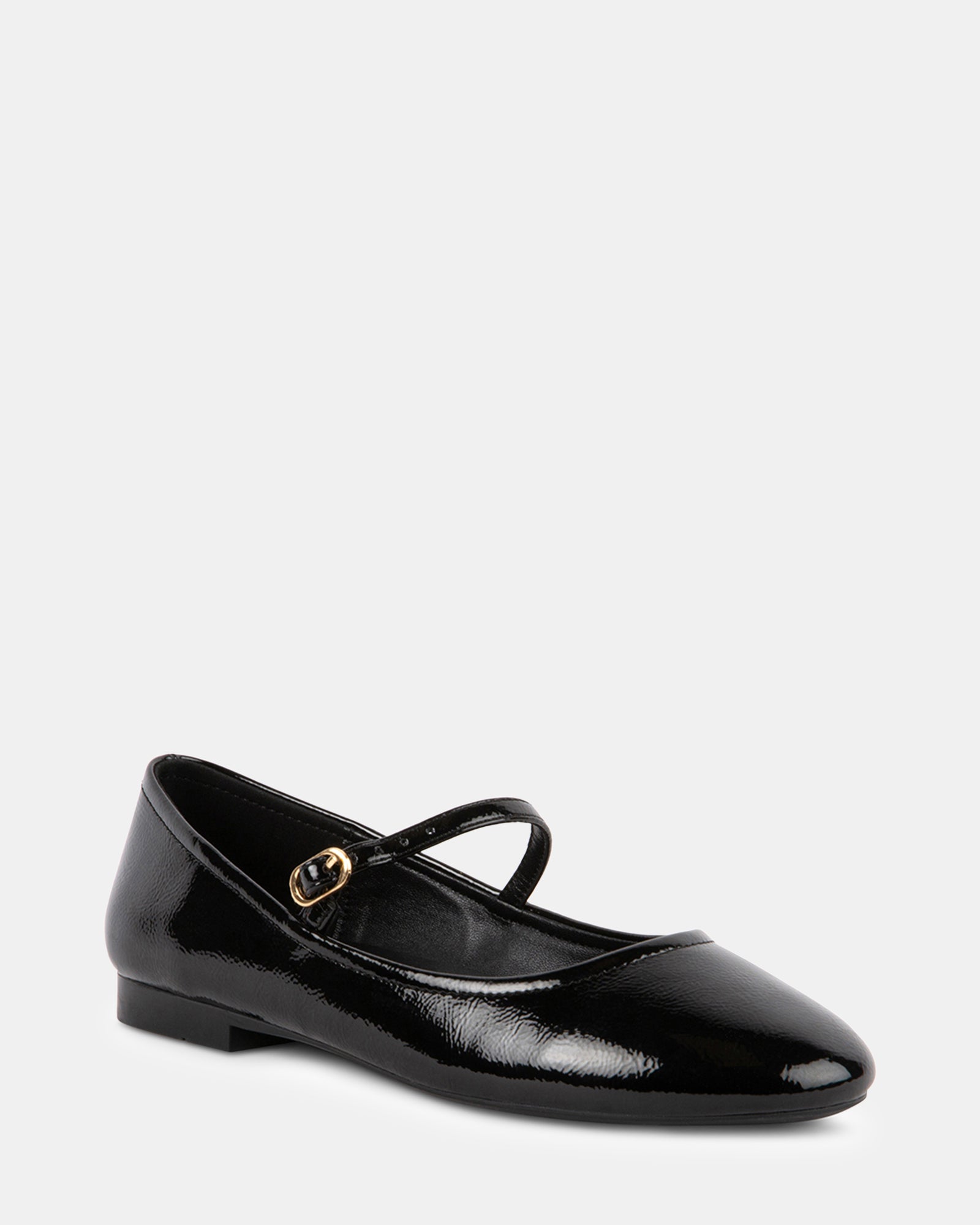 DANSEUR BLACK PATENT - Women's Shoes - Steve Madden Canada