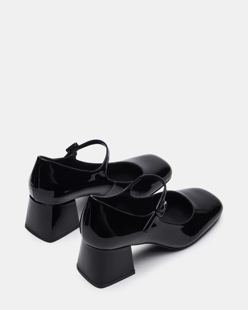 DARCEY BLACK PATENT - Women's Shoes - Steve Madden Canada