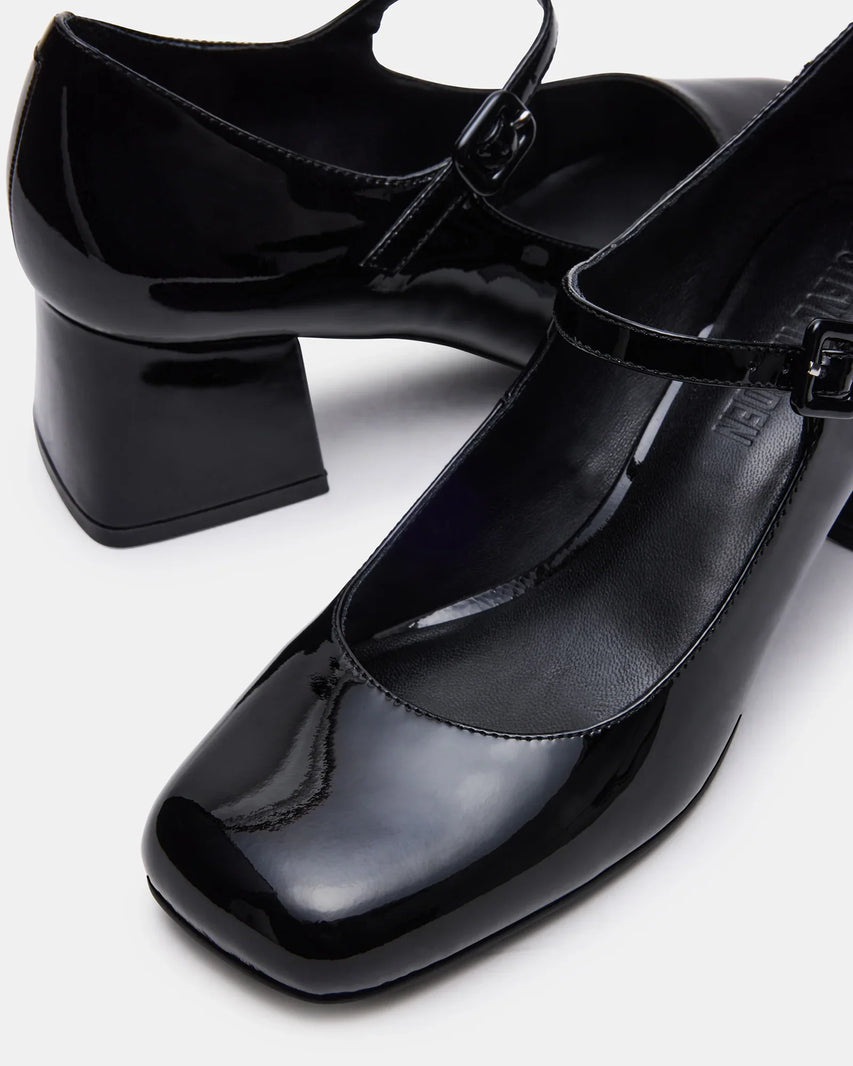 DARCEY BLACK PATENT - Women's Shoes - Steve Madden Canada