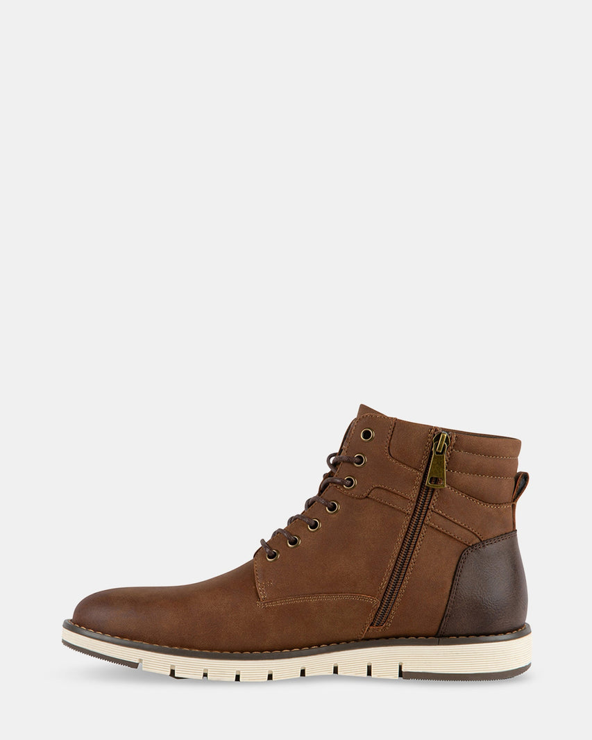 DAXTON COGNAC - Men's Shoes - Steve Madden Canada