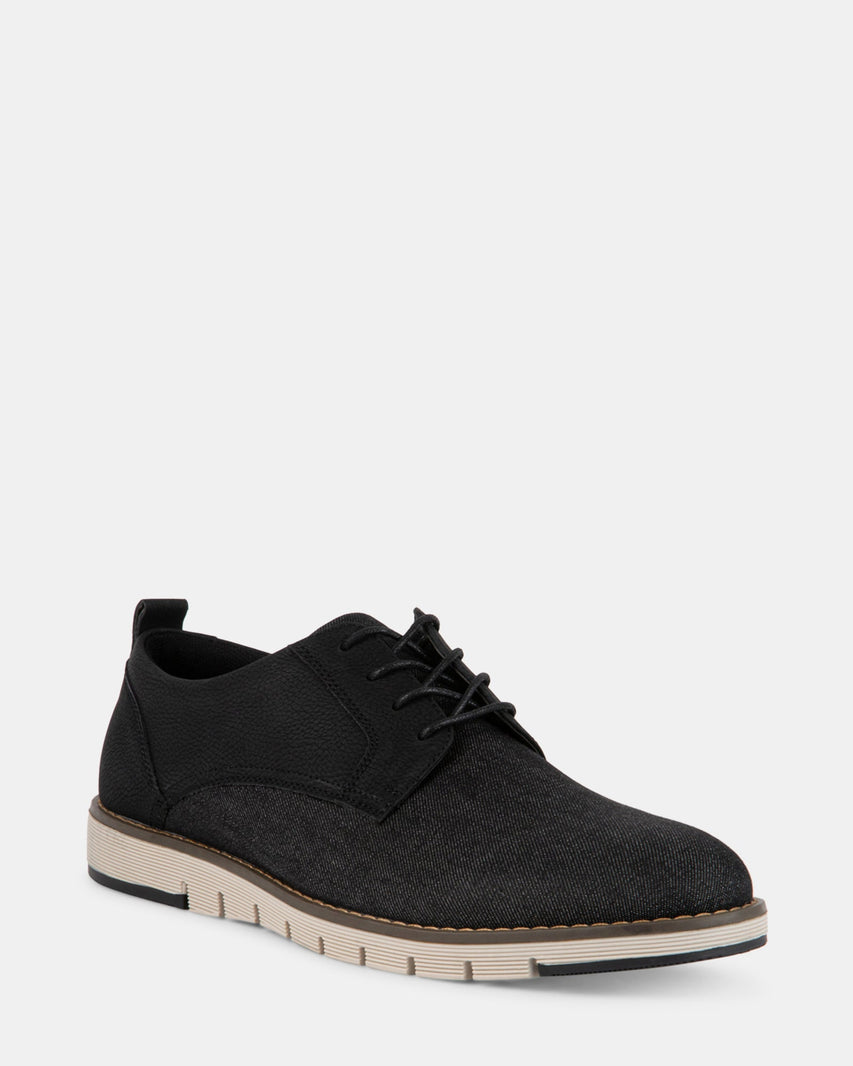 DAYSON BLACK FABRIC - Men's Shoes - Steve Madden Canada