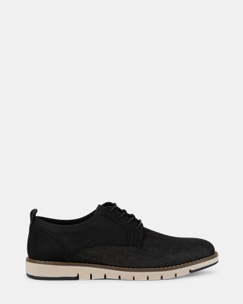 DAYSON BLACK FABRIC - Men's Shoes - Steve Madden Canada