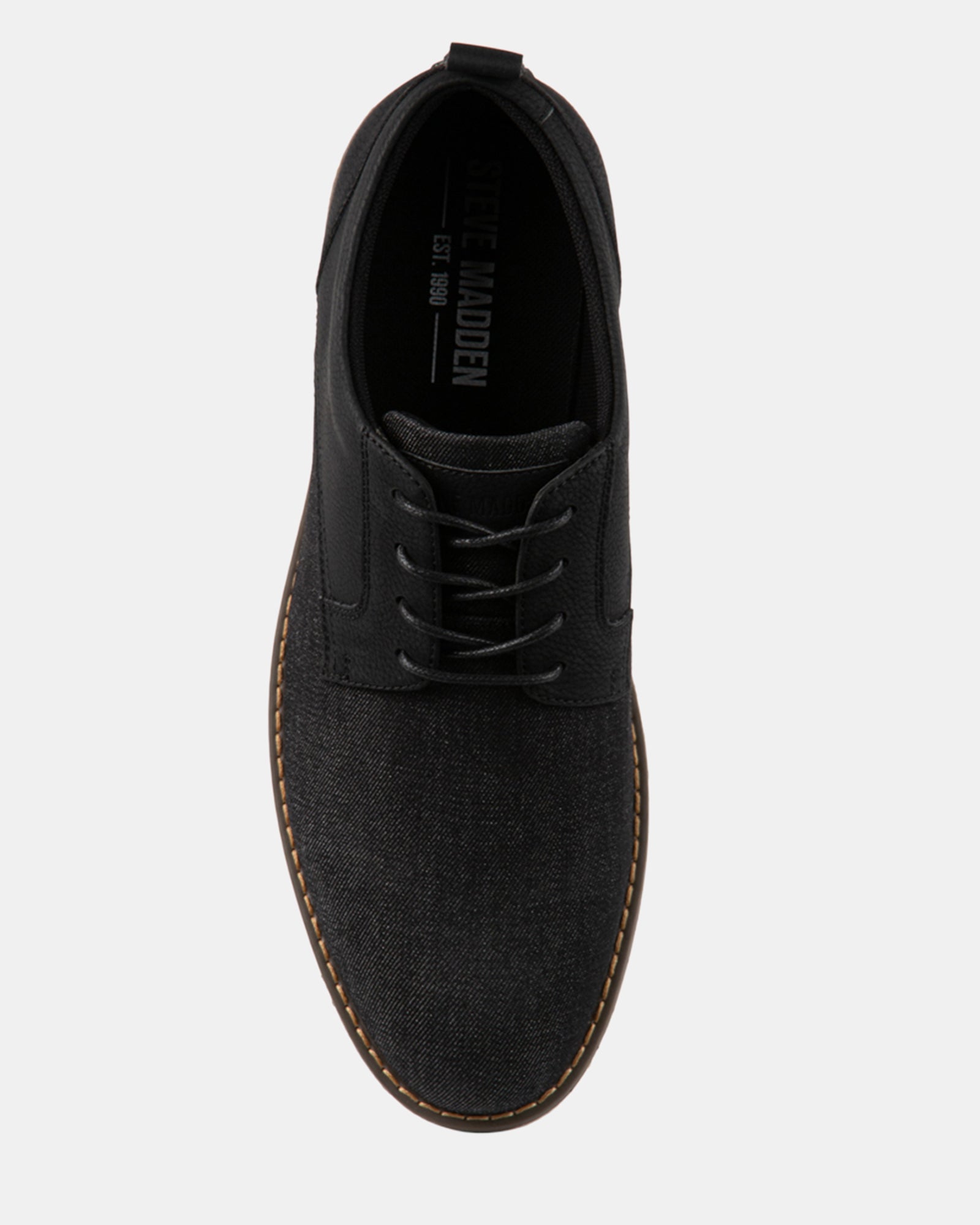 DAYSON BLACK FABRIC - Men's Shoes - Steve Madden Canada