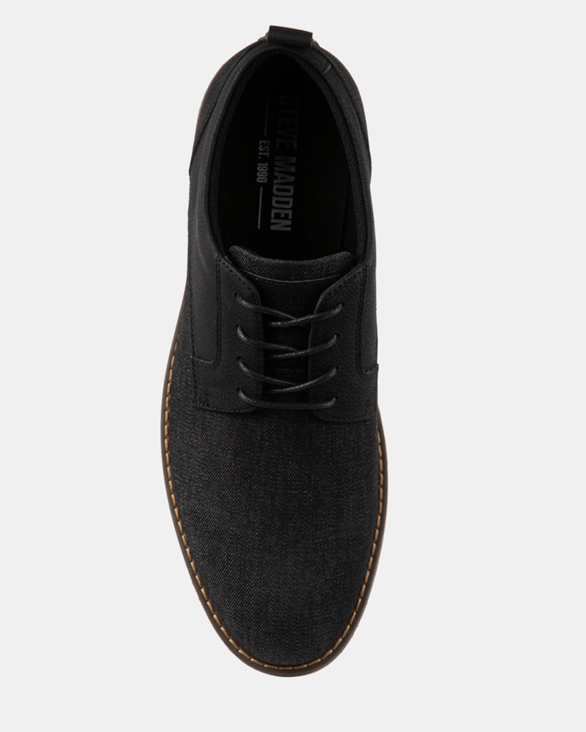 DAYSON BLACK FABRIC - Men's Shoes - Steve Madden Canada