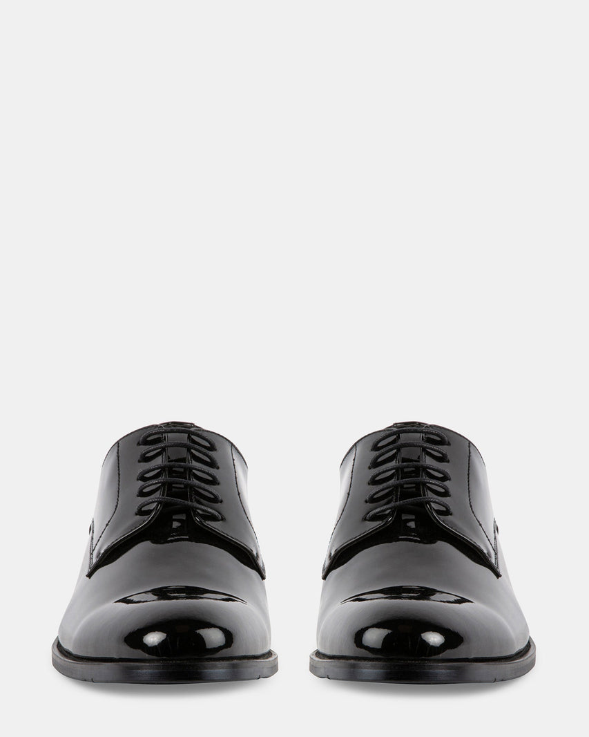 DEEN BLACK PATENT - Men's Shoes - Steve Madden Canada