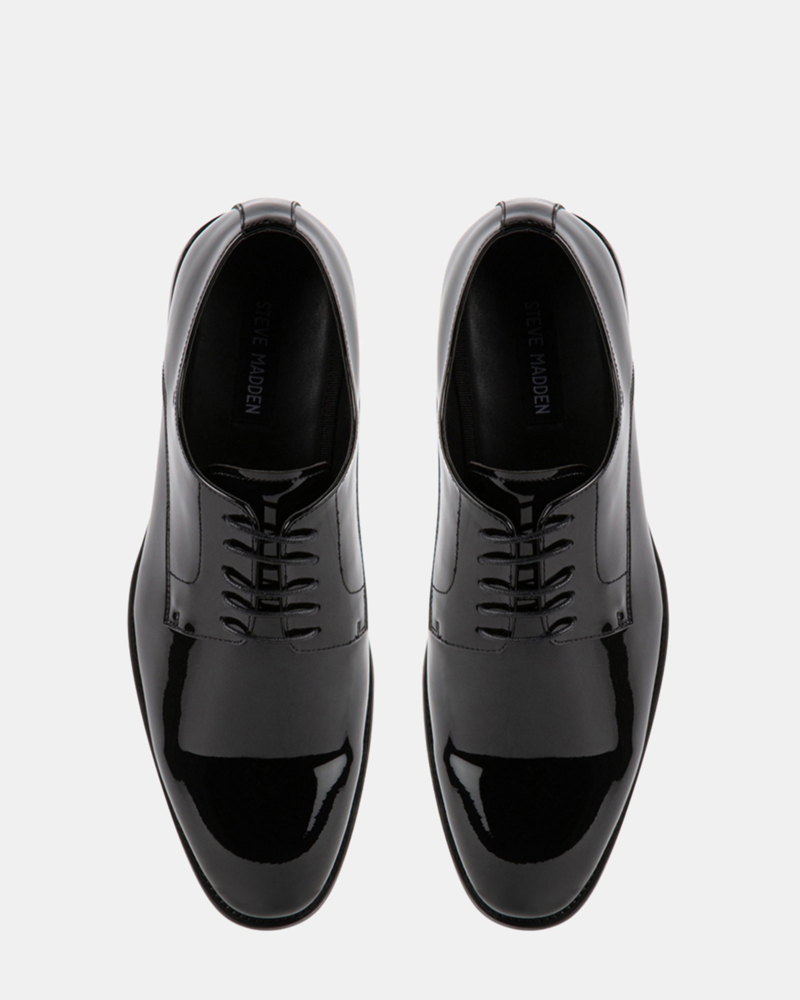 DEEN BLACK PATENT - Men's Shoes - Steve Madden Canada