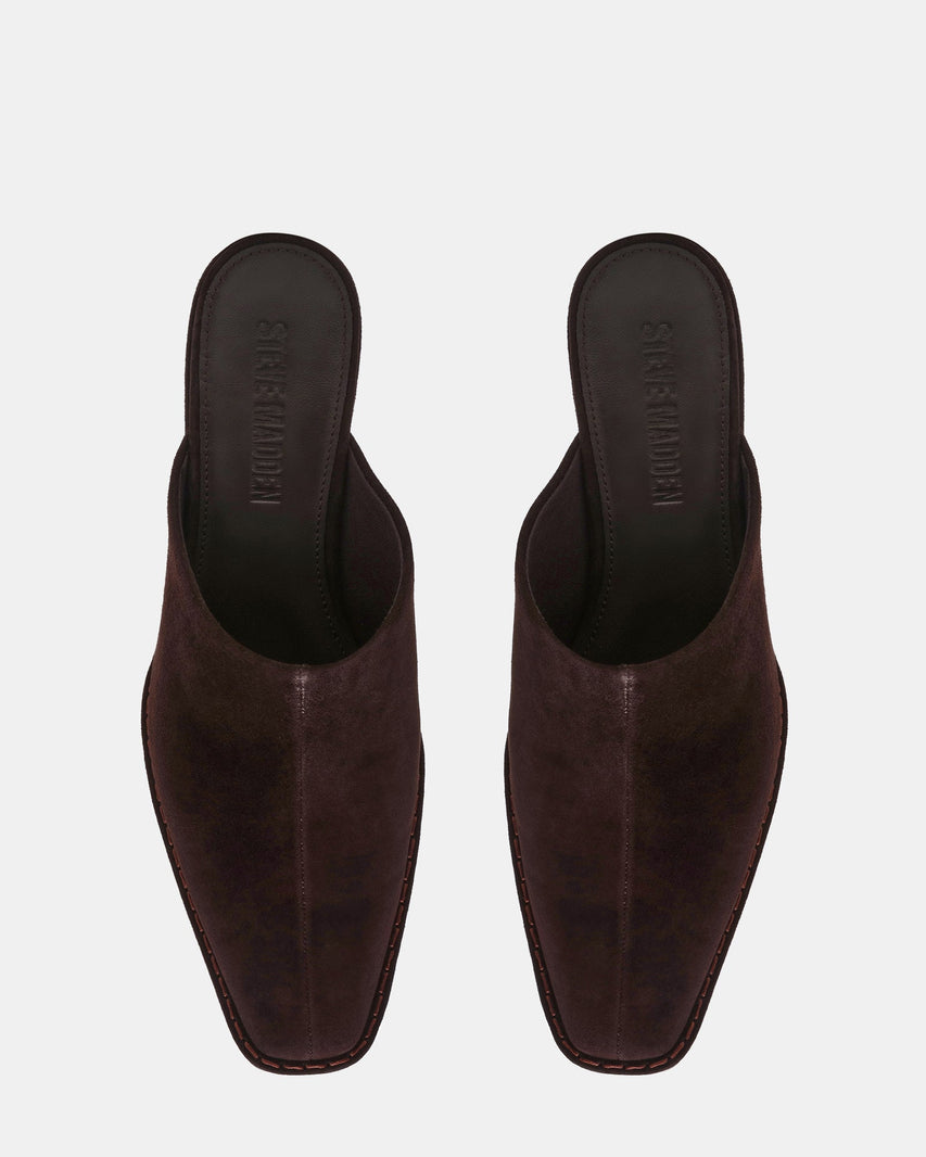 DESSA BROWN SUEDE - Women's Shoes - Steve Madden Canada