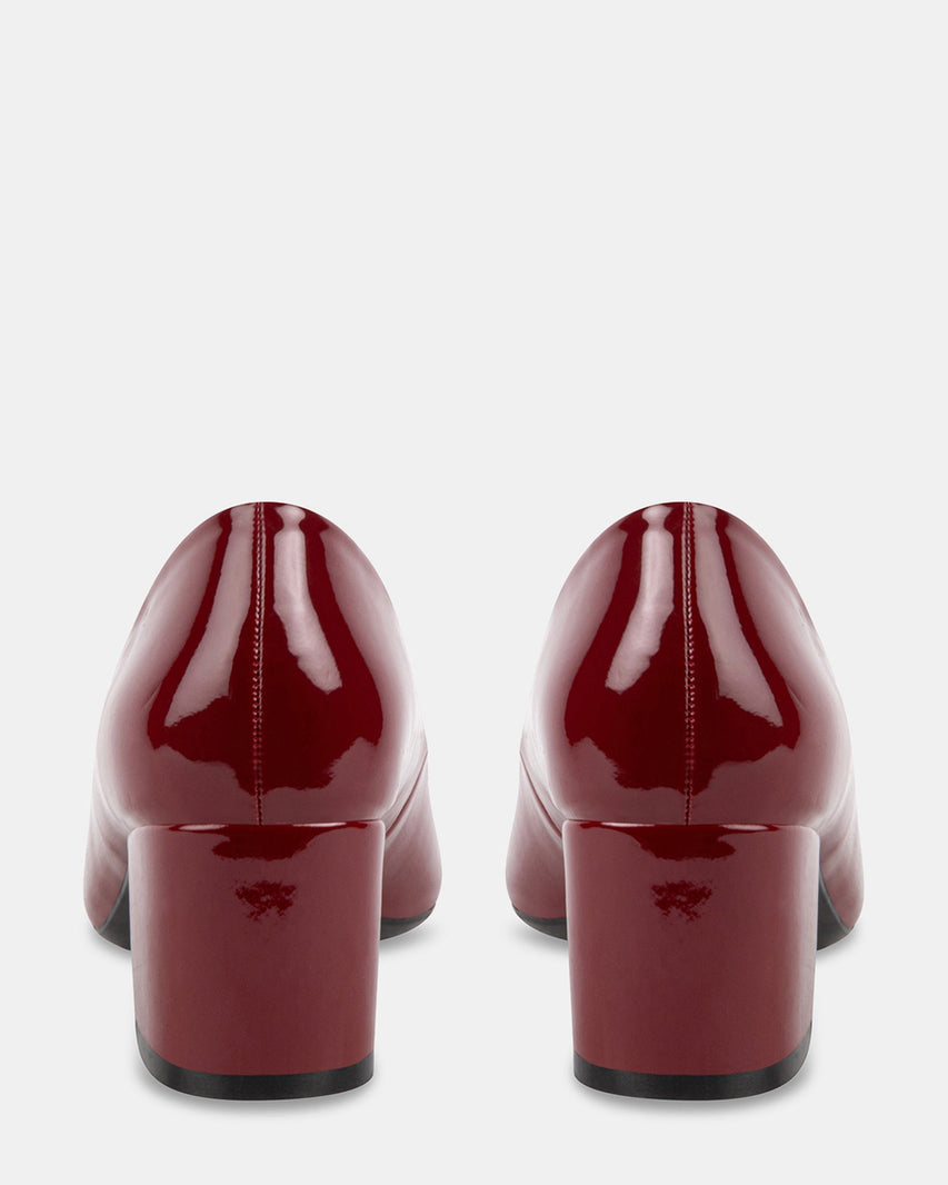 DIANNA BURGUNDY PATENT - Women's Shoes - Steve Madden Canada