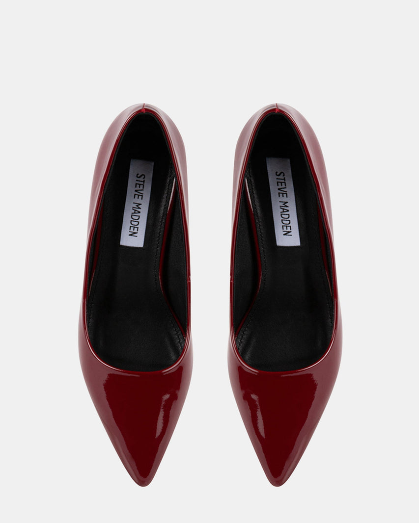 DIANNA BURGUNDY PATENT - Women's Shoes - Steve Madden Canada
