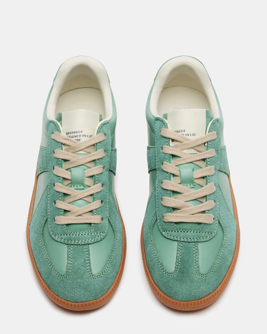 DIXIN GREEN LEATHER - Women's Shoes - Steve Madden Canada