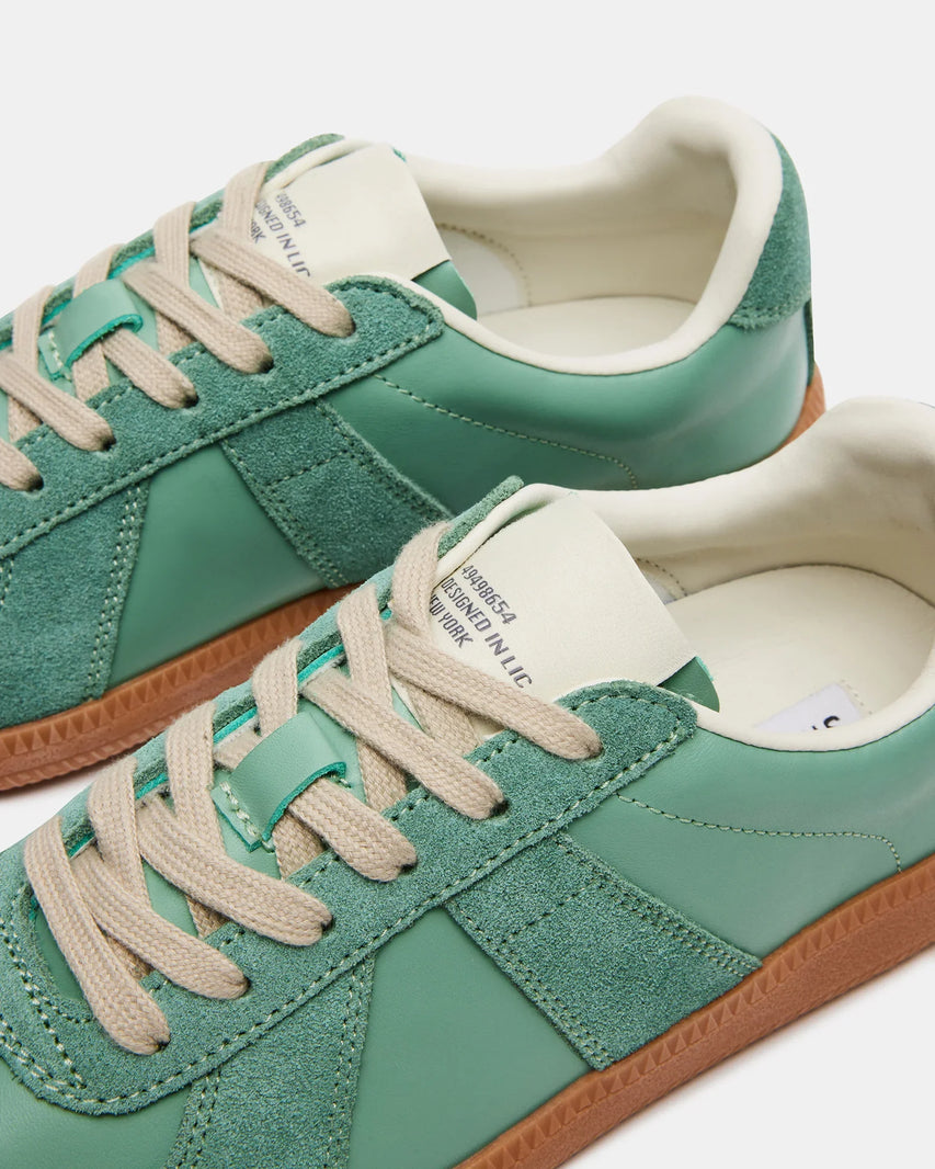 DIXIN GREEN LEATHER - Women's Shoes - Steve Madden Canada