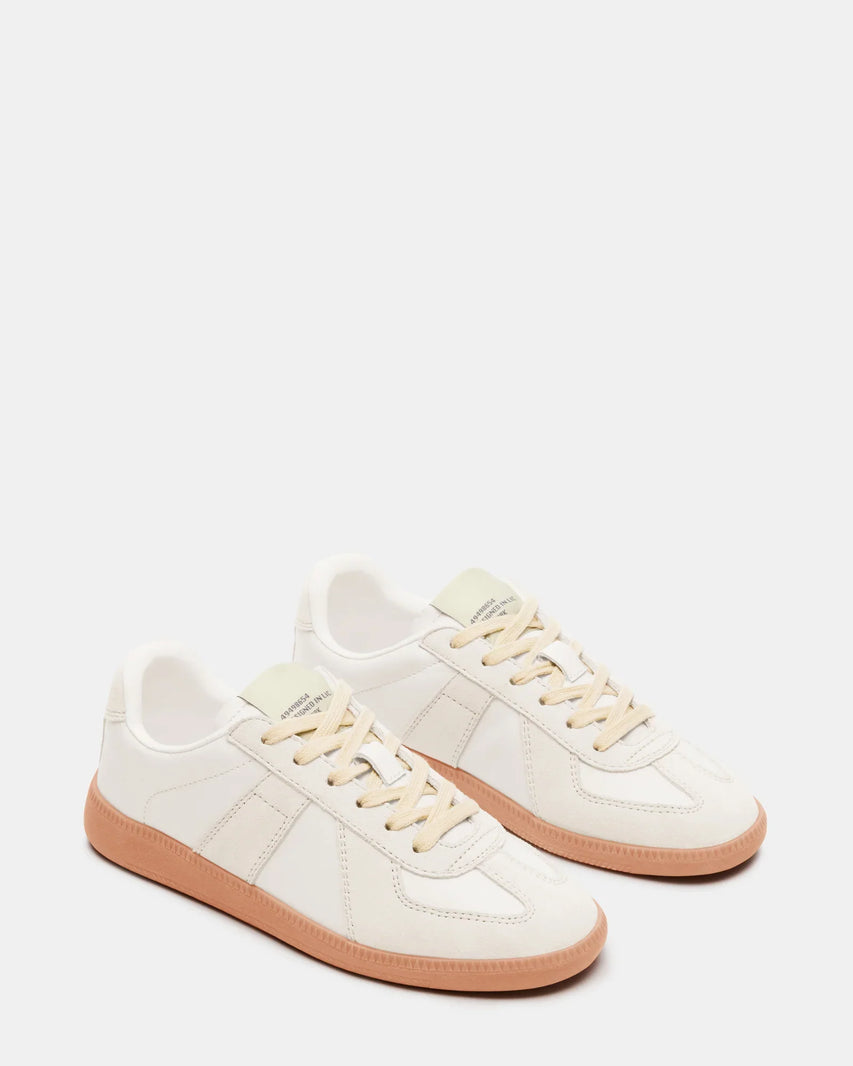 DIXIN WHITE LEATHER - Women's Shoes - Steve Madden Canada