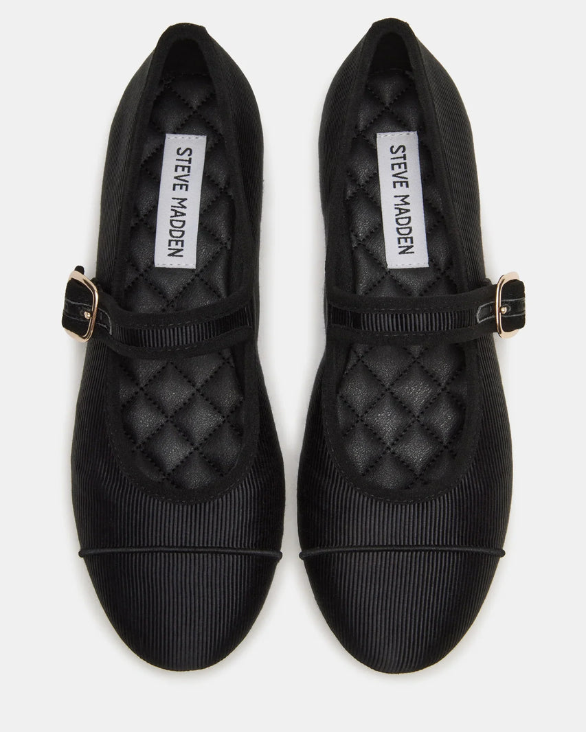 DORY BLACK SATIN - Women's Shoes - Steve Madden Canada