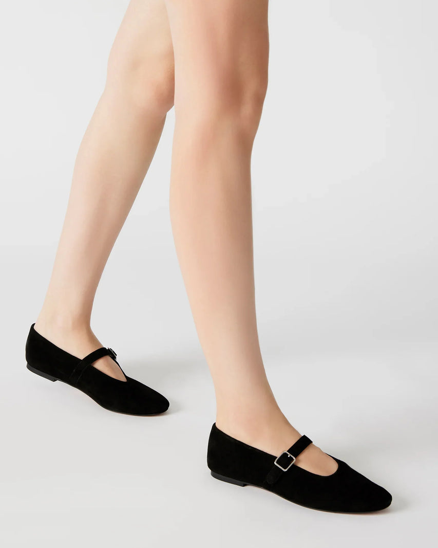 DREAMING-S BLACK SUEDE - Women's Shoes - Steve Madden Canada