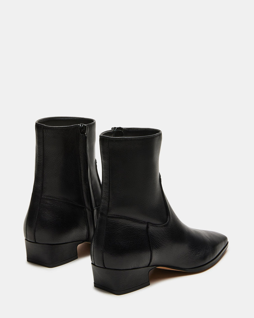 DUSTY BLACK LEATHER - Women's Shoes - Steve Madden Canada