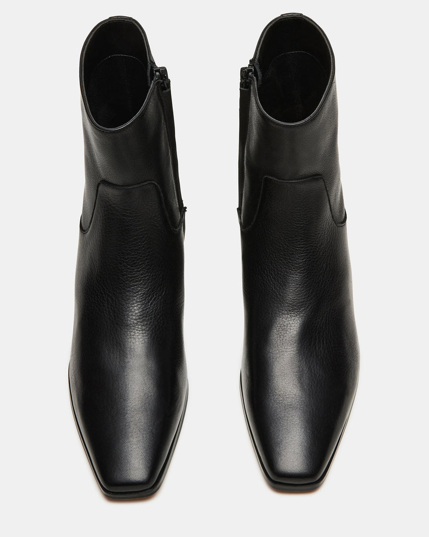 DUSTY BLACK LEATHER - Women's Shoes - Steve Madden Canada